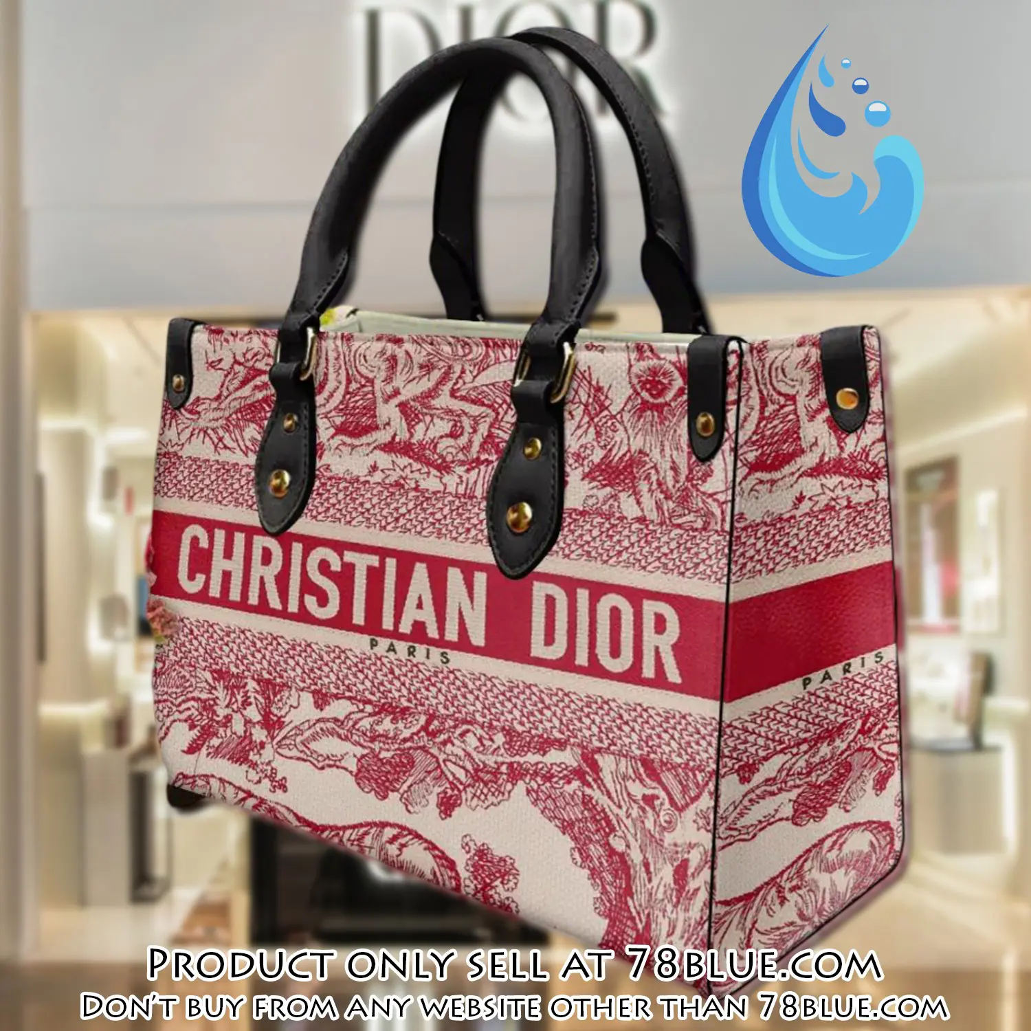 Dior women luxury leather handbag 3d lhb1026 78b1501061